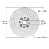 Disques à tronçonner pour meuleuses d'angle