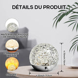 Lampe d'ambiance à projection dynamique de vagues d'eau