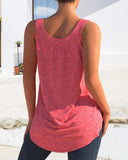 Débardeur décontracté sans manches