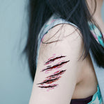 autocollants de tatouage de fête d'horreur d'Halloween
