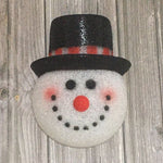 Abat-jour de bonhomme de neige de porche de Noël