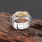 Bague ouverte Pixiu pour homme