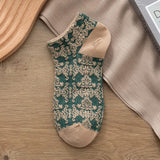 Chaussettes en coton gaufré vintage