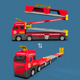 Camion méga transporteur avec piste de course d'éjection