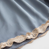 Pyjama sexy en soie 5 pièces