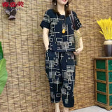 Ensemble De Deux Pièces Á La Mode Imprimée