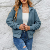 Veste à poche ample à revers
