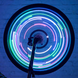Lumières de Roue de Vélo Rechargeables