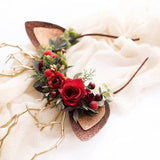Bandeau de costume en bois de cerf