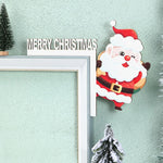 Décoration de Cadre de Porte de Noël