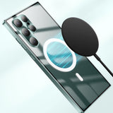 Étui Métallique Magnétique Magsafe pour Samsung