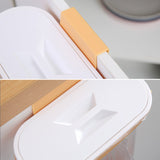 Support sac poubelle avec couvercle