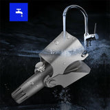 Tondeuse à poils de nez en acier inoxydable Safe Touch