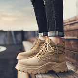 Bottes de randonnée vintage pour homme - ciaovie