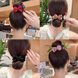 Pince à cheveux noeud papillon