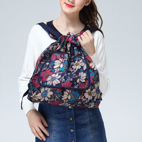 sac à dos imprimé en nylon