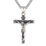 Collier en or avec croix de Jésus de Pâques