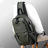 Sac à bandoulière imperméable multifonctionnel de grande capacité