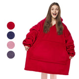 Couverture à capuche confortable Sweat-shirt surdimensionné pour adultes et enfants