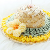 Chapeau de paille pour animaux de compagnie