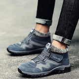 Raquettes à Neige Doublées de Fourrure Chaude pour Couple