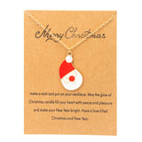Collier en alliage de la série de Noël