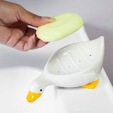 Boîte à savon canard en céramique