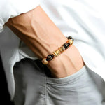 Bracelet d'obsidienne Pi Xiu 3D