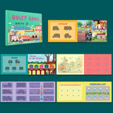 Livre occupé pour que l'enfant développe des compétences d'apprentissage