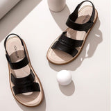 Sandales Velcro Confortables Pour Femmes