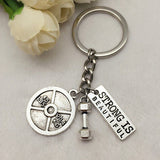 Porte-clés Haltère