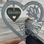 Ornement de Carte Papillon