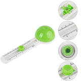 Modèle simple de couteau à découper rond en plastique