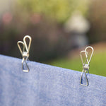 Clips en Fil d'Acier Inoxydable pour le Séchage des Vêtements