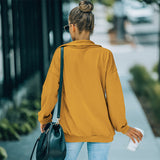 Sweat-shirt sans capuche pour femme