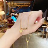 Collier/Bracelet de Cheville Smiley