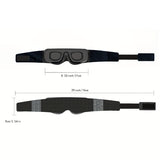 Masque oculaire 3D à poche profonde pour protéger les cils