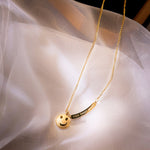Collier/Bracelet de Cheville Smiley
