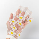 Chaussettes Marguerites Translucides (5 paires)