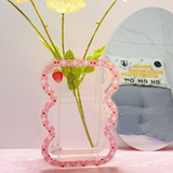 Vase En Acrylique Pour Arrangement De Fleurs Créatif De Salon