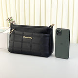 Sac de messager en cuir souple antivol de grande capacité à la mode