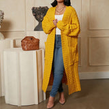 Veste de Pull Longue Torsion