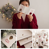 Cartes de Vœux de Noël en Papier Uniques et Pratiques
