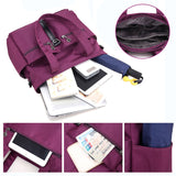 Sac à fermeture éclair de grande capacité