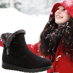 Bottes de Neige Chaudes et Antidérapantes