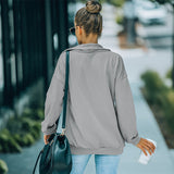 Sweat-shirt sans capuche pour femme