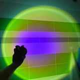 Projection du coucher de soleil Lampes d'armoire