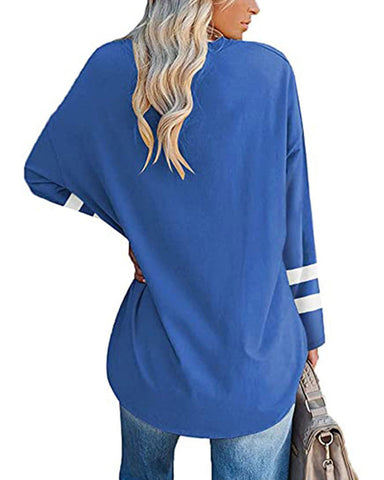 Haut Rayé Contrastant