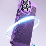 Etui de téléphone à dissipation de chaleur par galvanoplastie