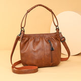 Sac à bandoulière pour femmes vintage de grande capacité